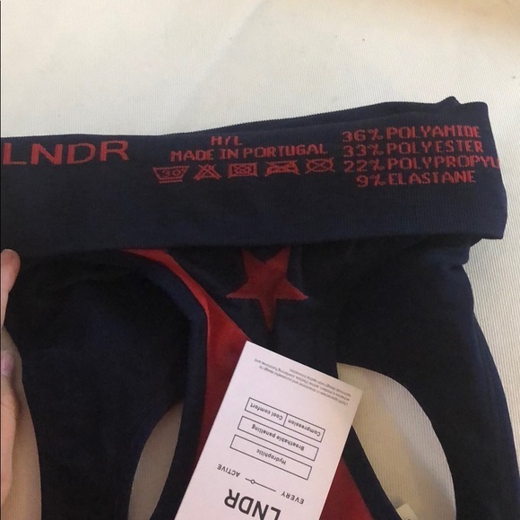 LNDR star sports bra medium / large - Picture 4 of 4